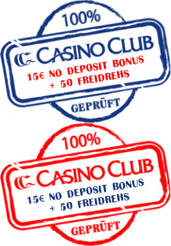 CasinoClub No Deposit Bonus