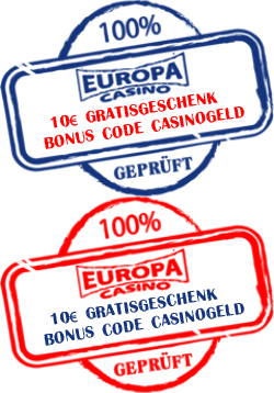 Europa Casino Gratisgeschenk